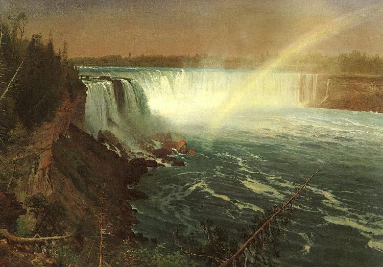 Albert Bierstadt Niagara France oil painting art
